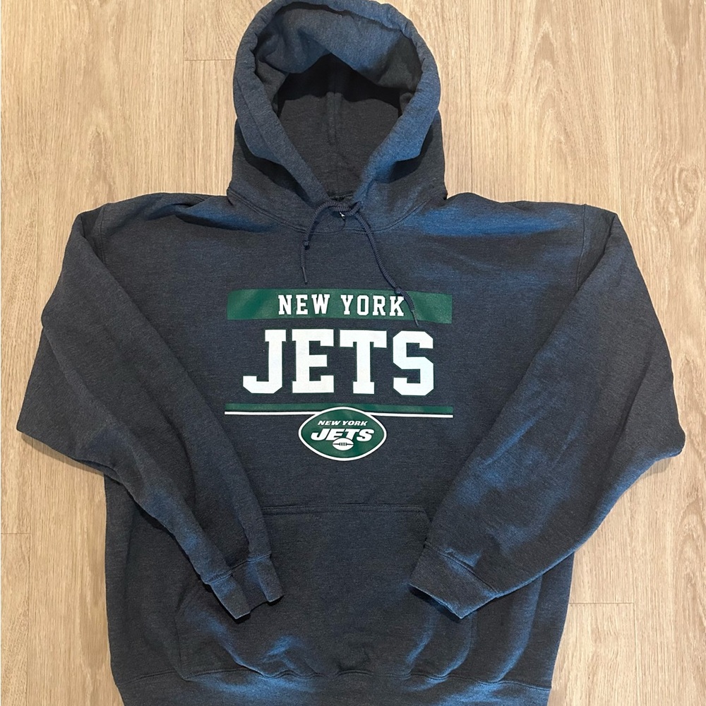 NFL Gray Sweater with New York Jets Logo